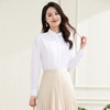【含莫代尔】罗蒙女士长袖衬衫多色可算简约商务职场通勤衬衫开衫女 商品缩略图3