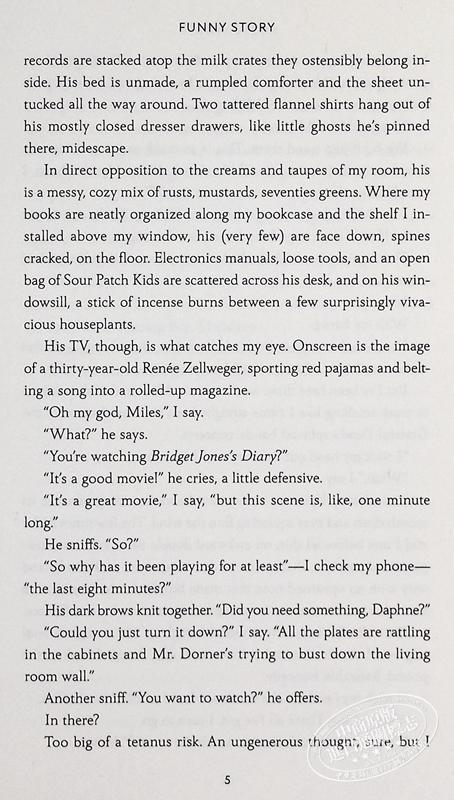 【中商原版】有趣的故事 Funny Story 英文原版 Emily Henry 青春与爱情 浪漫爱情故事 爱情小说 流行畅销小说 商品图7