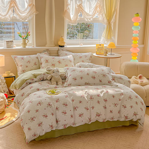 【惠慈家居 】提花泡芙棉四件套四件套 商品图2