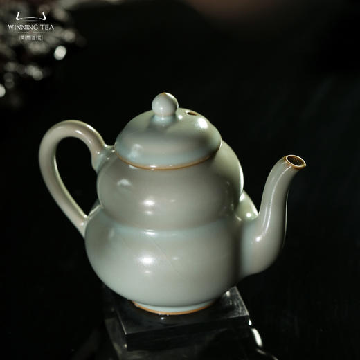 问鼎汝瓷天青癸卯福禄壶（缺货） 商品图2