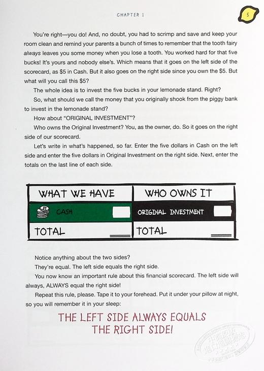 【中商原版】会计游戏 像卖柠檬水一样简单的财会基础 Accounting Game英文原版 Darrell Mullis 经管励志 会计 商品图7