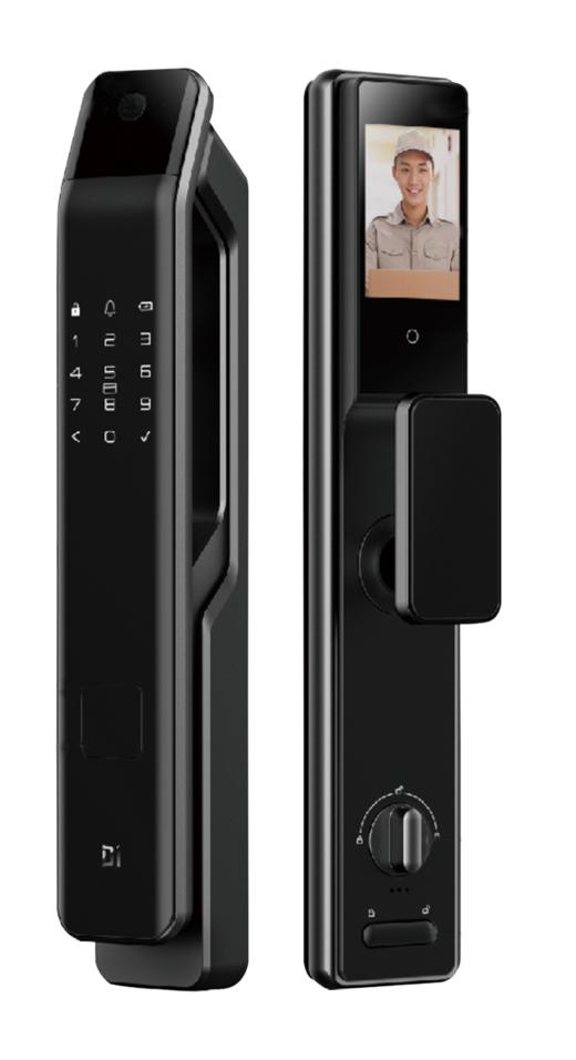 LR【 德施曼Q3FPro智能门锁3D人脸识别可视猫眼指纹锁家用电子锁】DSM 商品图0