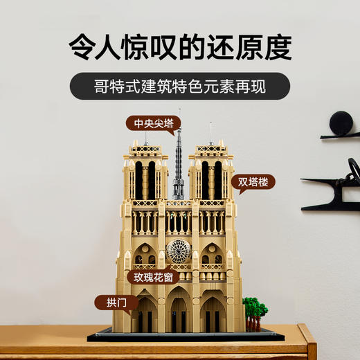 乐高LEGO 巴黎圣母院LEGC21061 商品图5