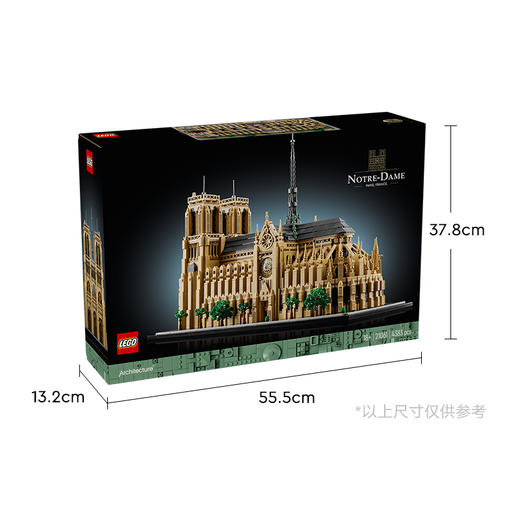乐高LEGO 巴黎圣母院LEGC21061 商品图6