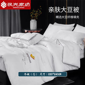 民光柔肤大豆蛋白纤维全棉【冬被芯】（220*240CM）-B14604XXG