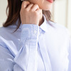 【全棉免烫】罗蒙女士长袖衬衫经典条纹百搭舒适简约大方衬衫上衣女 商品缩略图12