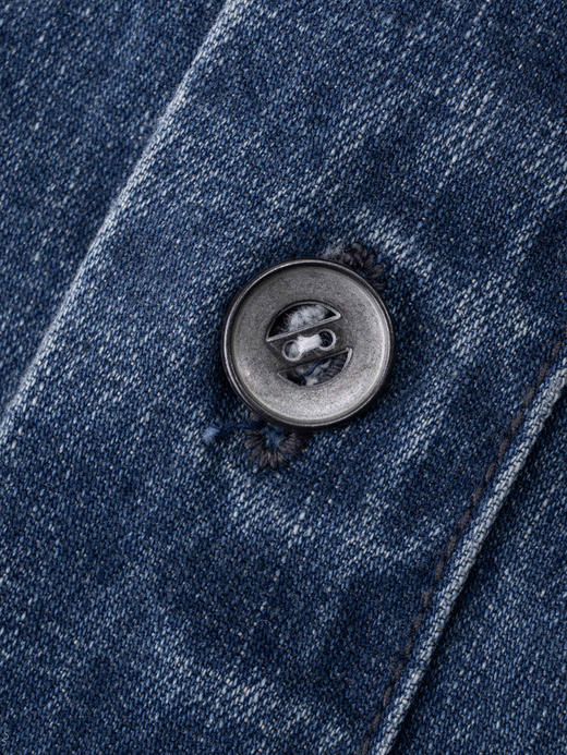 COCO ZONE "牛仔裙“复古高级感翻领牛仔裙气质时尚连衣裙CC1B1339 商品图6