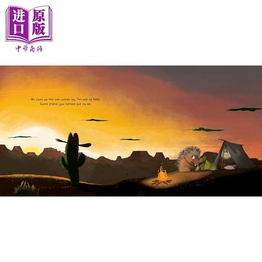 【中商原版】豪猪和仙人掌 Alex Willmore Porcupine And Cactus 英文原版进口 儿童绘本 动物故事幽默友谊 精装精品绘本4-8岁 商品图4