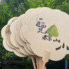 买一送一【端午节团扇毛笔字书法】创意粽子主图扇面 公司团建活动礼品 古风扇子  商品缩略图2