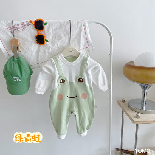 【新款纯棉A类，卡通连体衣】春秋季新款纯棉 人类幼崽空调房纯棉 新生儿A类卡通连体衣 男女宝宝爬服-QQ 商品图10