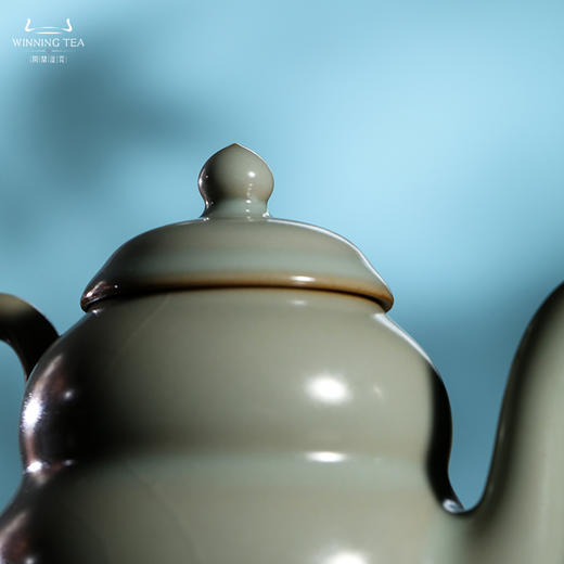问鼎汝瓷天青癸卯福禄壶（缺货） 商品图1