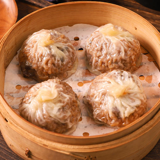 黑猪肉纸皮糯米烧麦8个装早餐不用愁，方便快捷480g 商品图0