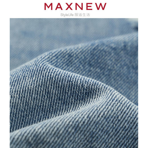 【短裤】女装柔软透气破洞毛边牛仔短裤 1N2224301 商品图4