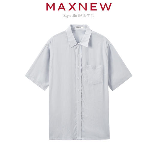 【衬衫】“国麻系列”柔软亲肤透气透湿翻领麻感衬衫 1N2111305 商品图2