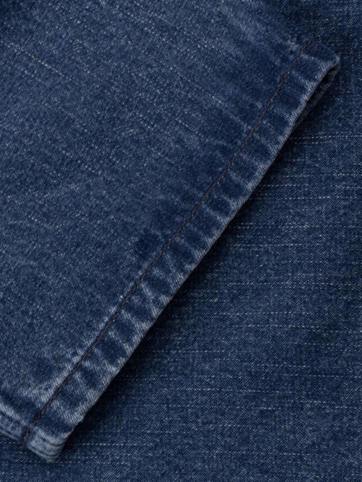 COCO ZONE "牛仔裙“复古高级感翻领牛仔裙气质时尚连衣裙CC1B1339 商品图5