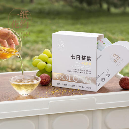 一纸花约蜜桃、青提乌龙茶17.5g 商品图5
