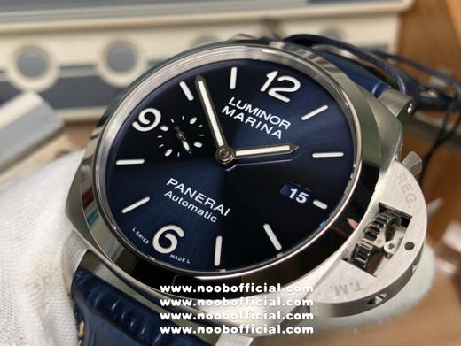 【NOOB Factory2022墙裂推荐】市场最高版本 沛.--海Luminor Marina PAM1313硬汉腕表！
1⃣️直径44MM！
2⃣️致敬传奇夜70周年，经典延续蓝色三文治放射纹表盘 商品图4