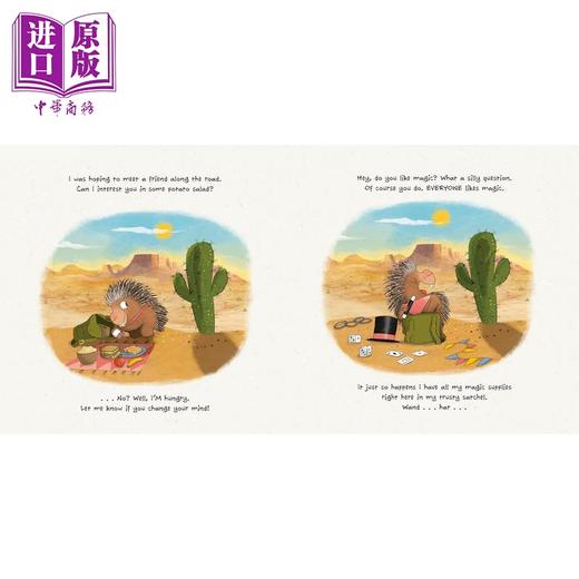 【中商原版】豪猪和仙人掌 Alex Willmore Porcupine And Cactus 英文原版进口 儿童绘本 动物故事幽默友谊 精装精品绘本4-8岁 商品图2