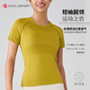 DENLUSPORT经典返单款无缝运动健身半袖DY66103  #（反季清仓 非质量问题不退换） 商品缩略图1