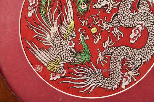古蜀锦座屏-龙凤呈祥 商品图2