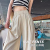 【慵懒风❗️垂感肌理山本裤】敲显瘦，不挑身材，日系高腰+阔腿裤版型 搭配简约T恤、村衫都可~新款夏季宽松休闲裤春款女裤子L★美物社 商品缩略图0