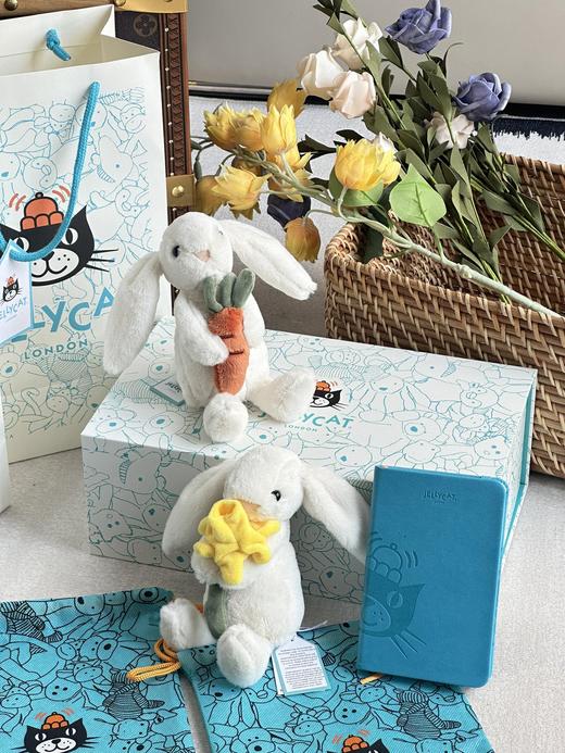 jellycat新品怀抱胡萝卜和怀抱水仙花邦尼兔六一礼盒 商品图7