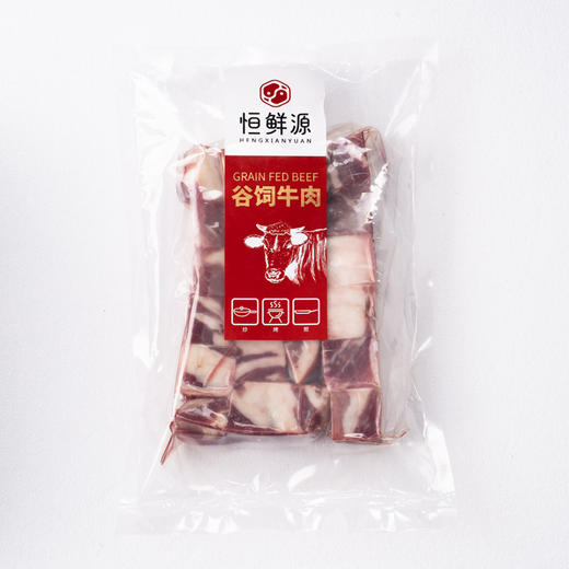 谷饲原切M2牛腩块500g/袋 商品图1