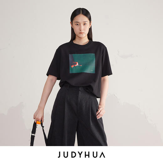 JUDYHUA 蒙太奇系列短袖T恤 商品图1