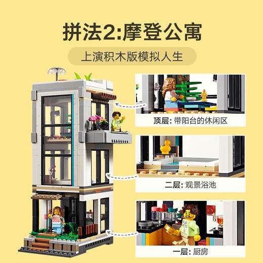 乐高LEGO 摩登豪宅LEGC31153 商品图4