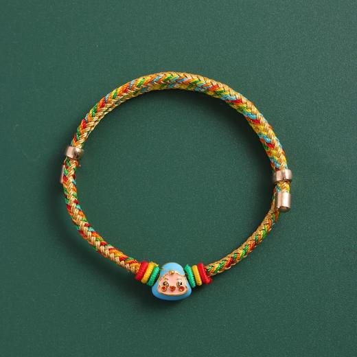 2只装！【端午节五彩绳手链】儿童宝宝幻彩粽子手绳 手工编织五月节五彩线  商品图12