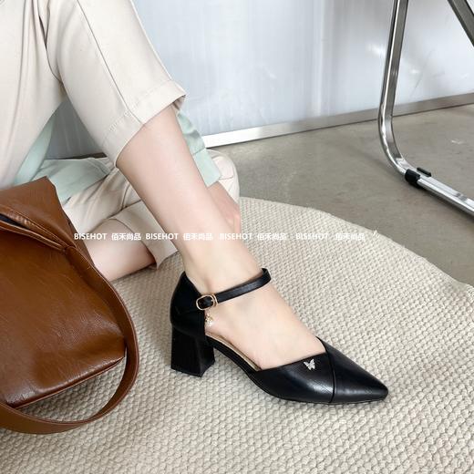 新品女士牛皮尖头百搭时装中空鞋829B42524（W） 商品图8