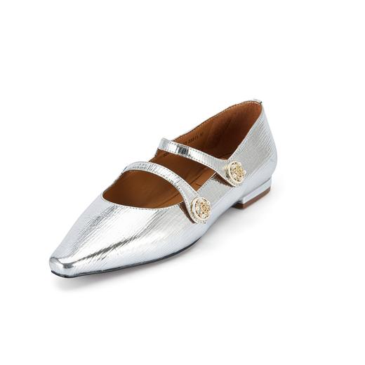 westory2024年春季新款低平跟尖头细带玛丽珍优雅气质女鞋S24AE56791 商品图1