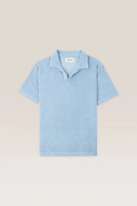 Harmony Paris - Tao Tops - Ice Blue - 男装 - Polo衫 - 冰蓝色