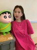 点此购买 香奈儿女士小香重工牙刷绣logo玫红短袖T恤 md 289909 商品缩略图3