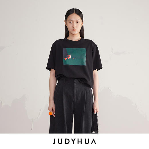 JUDYHUA 蒙太奇系列短袖T恤 商品图0