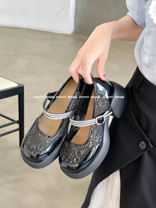 新品类似粗跟百搭时尚玛丽珍鞋919B41562（W） 商品图6