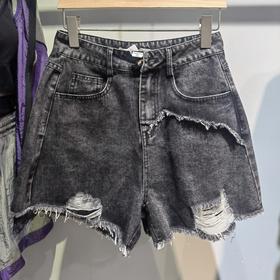 CS须边潮流百搭牛仔短裤40412 夏季 081972142490