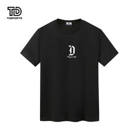 tdsports唐代运动潮牌2024年夏季新款休闲简约圆领短袖上衣T恤