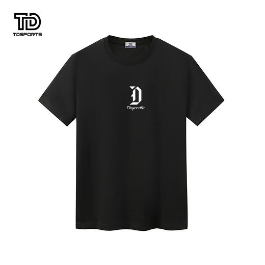 tdsports唐代运动潮牌2024年夏季新款休闲简约圆领短袖上衣T恤 商品图0