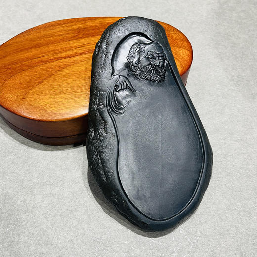 随形歙砚°达摩 商品图0