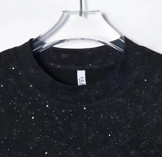 T1052夏季新款满天星小丑印花男女同款短袖百搭潮流休闲上衣宽松T恤 商品图3