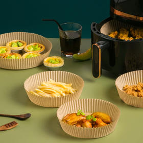 茶花空气炸锅纸盘L40【20*4.5cm】