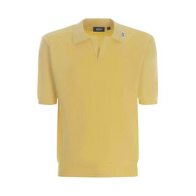 GCDS 男士棉质短袖 Polo衫 米黄色 A1CM2500KC320