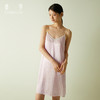桑罗真丝吊带裙粉色条纹多巴胺连衣裙2024年夏季新款高级感睡裙 商品缩略图2