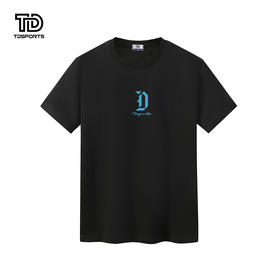 tdsports唐代运动潮牌国潮风龙龙年龙图案休闲圆领短袖上衣T恤