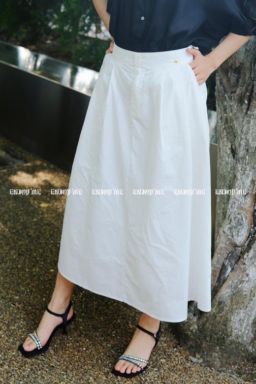 【门店同款】ENJOY夏季镂空抽褶设计款衬衣 157944149 商品图6