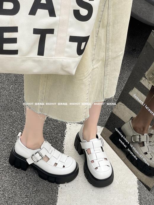 新品女士厚底镂空春夏猪笼鞋919B42528（W） 商品图7