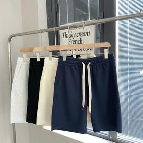 断码特清 只剩大码 混纺双面针织 情侣装短裤中裤 DK331