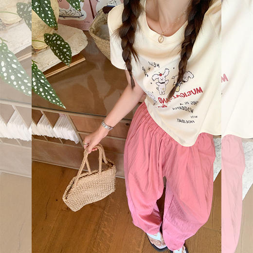 【110元任选2件】最后一波现货！小狗印花短袖T恤 商品图4