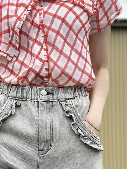 TYNVIE 不规则肩带上衣 商品图7